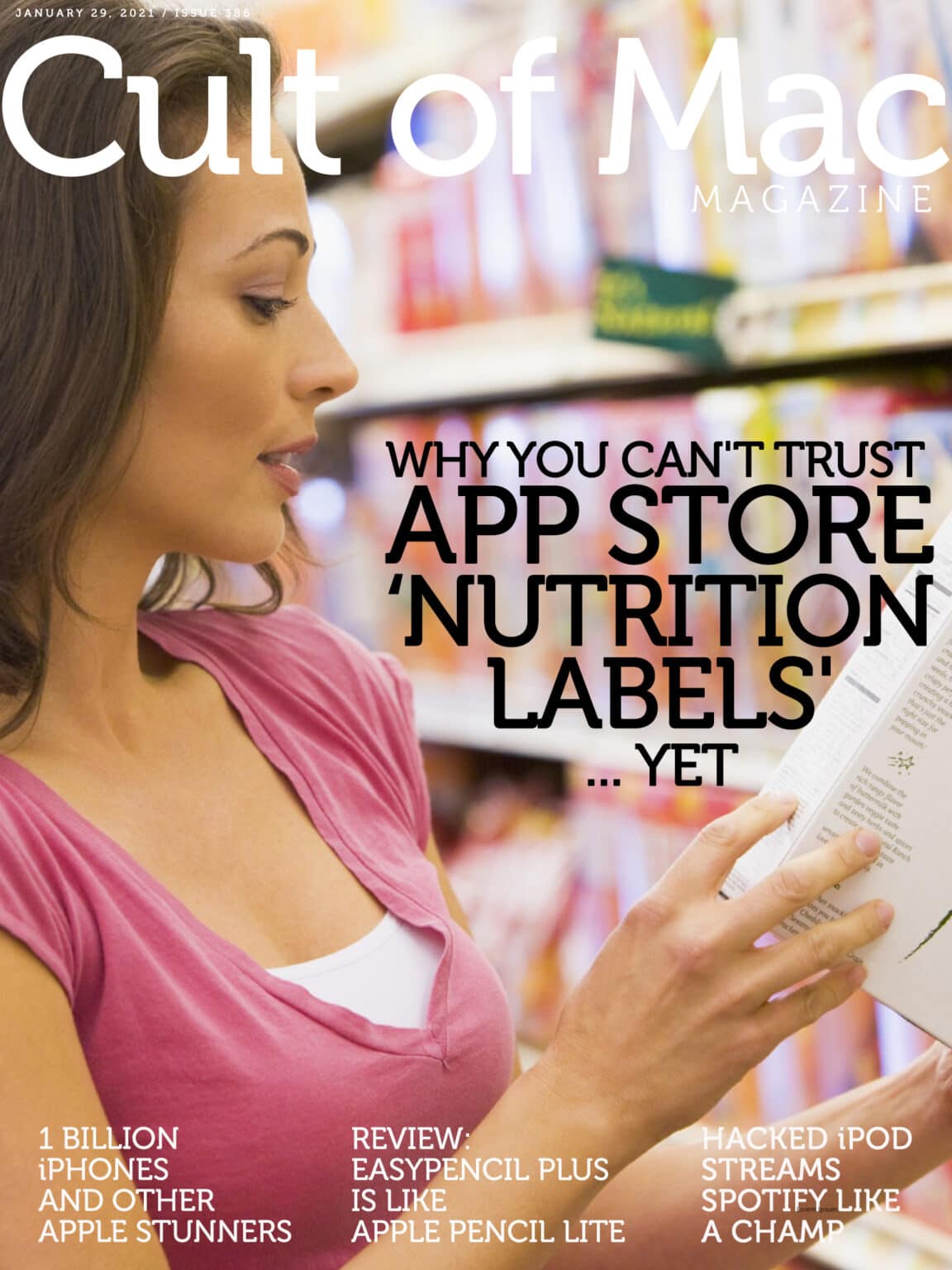 App Store nutrition labels: You can't trust everything you read.