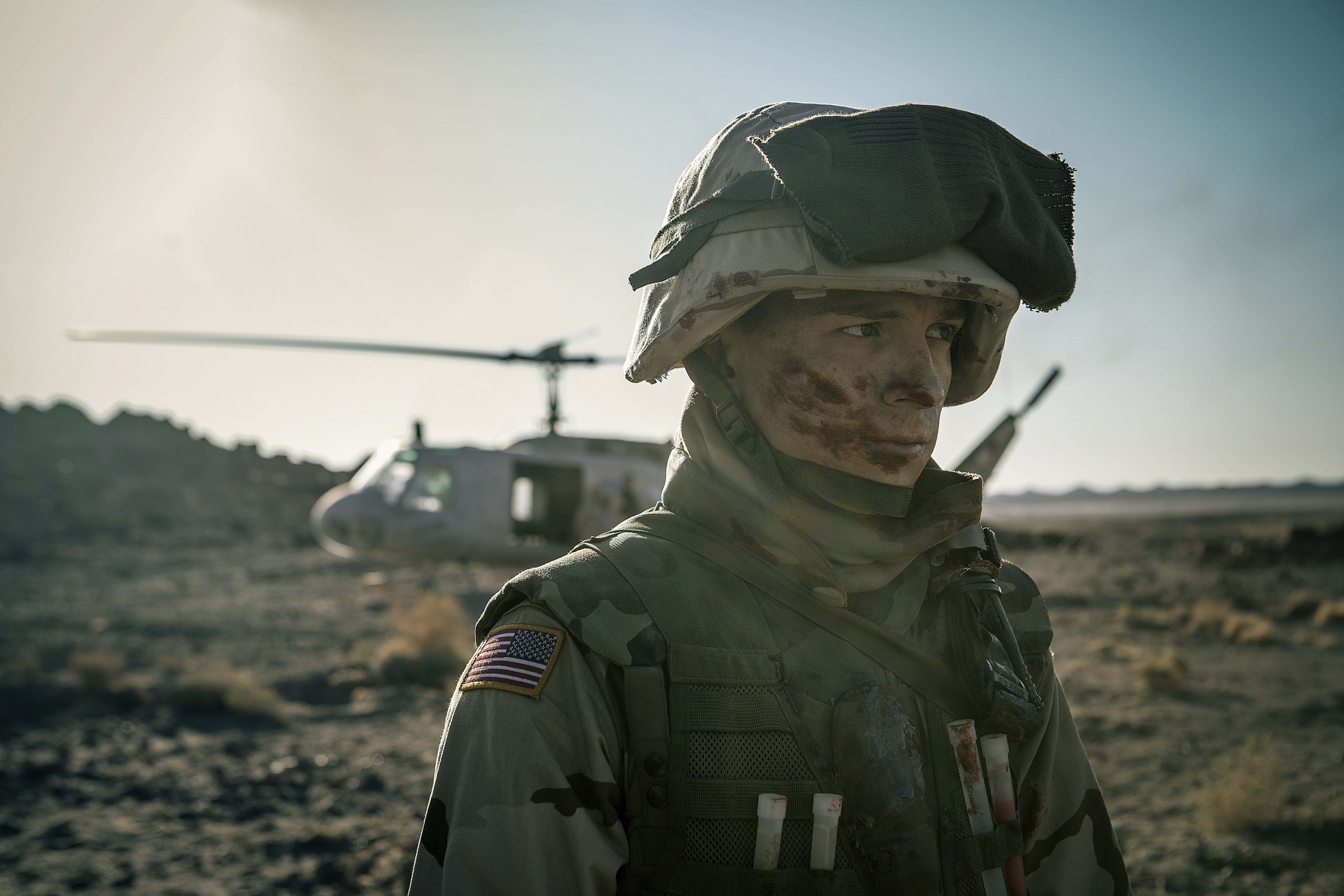 Tom Holland plays Cherry, an Army vet with some serious problems in Cherry on Apple TV+