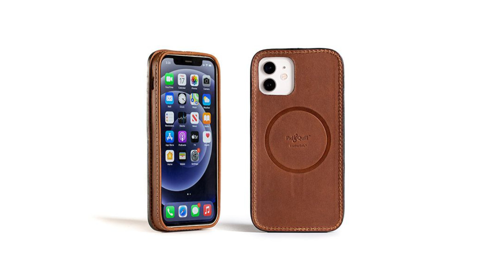 Pad & Quill LeatherSafe case for iPhone 12