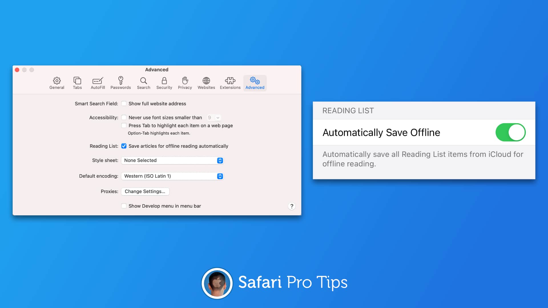 Automatically save your Safari reading list offline