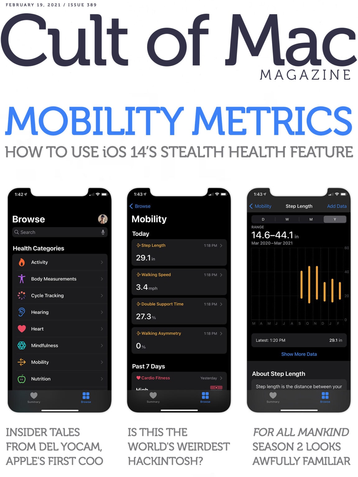 Learn to use Mobility Metrics, the iPhone's stealth fitness feature.