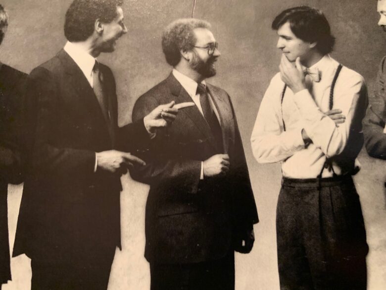 Yocam with Steve Jobs