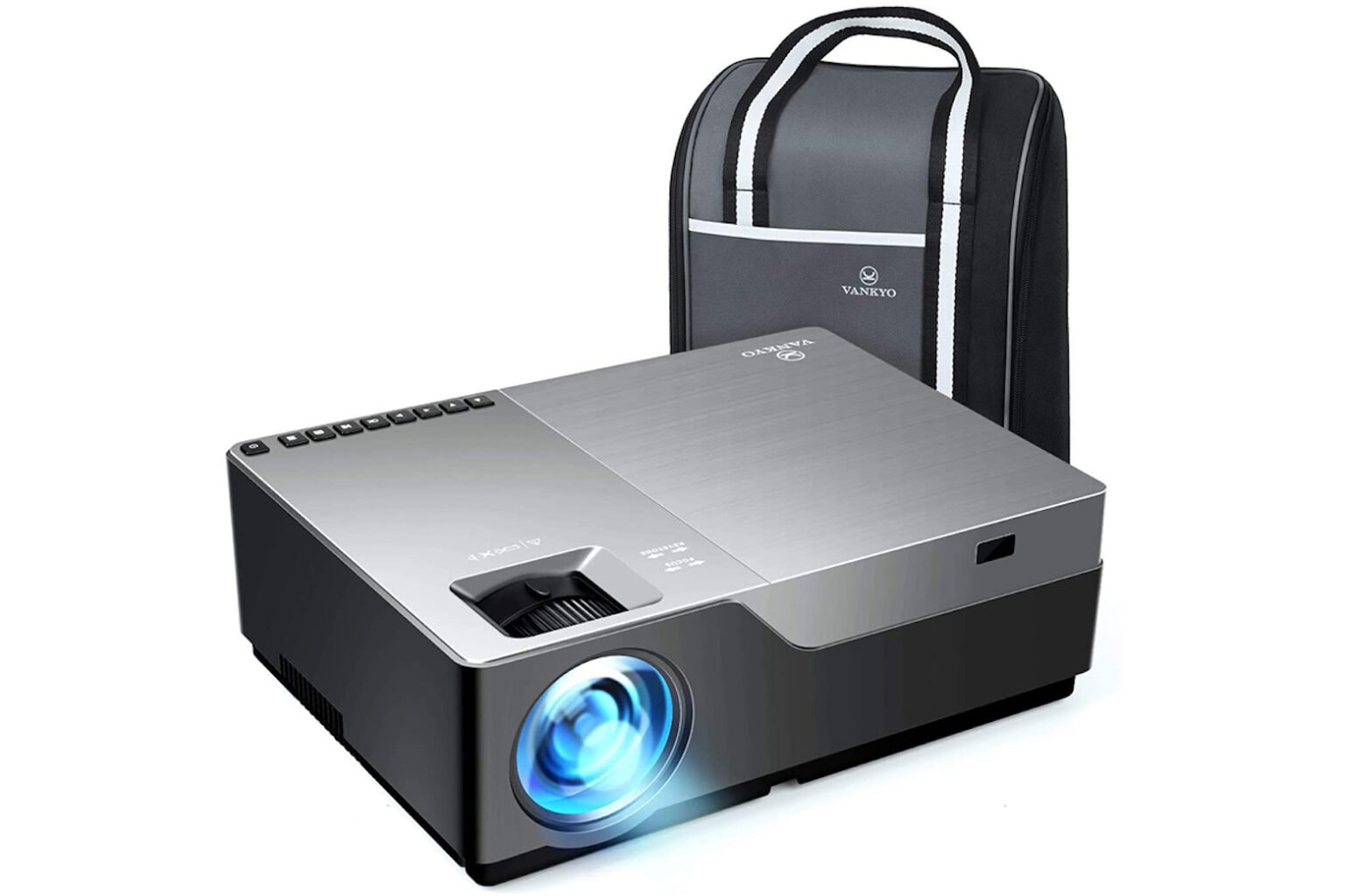 This projector delivers impeccable image quality for both professional and personal use