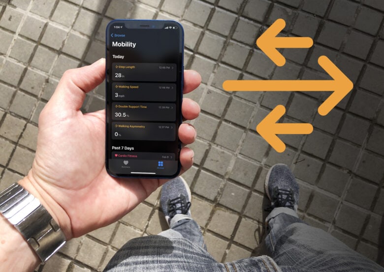 New mobility metrics in the iOS Health app provide essential data on how you’re walking.