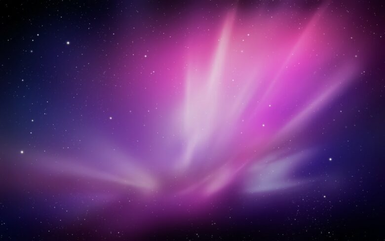 macOS X Leopard wallpaper started a new space theme.