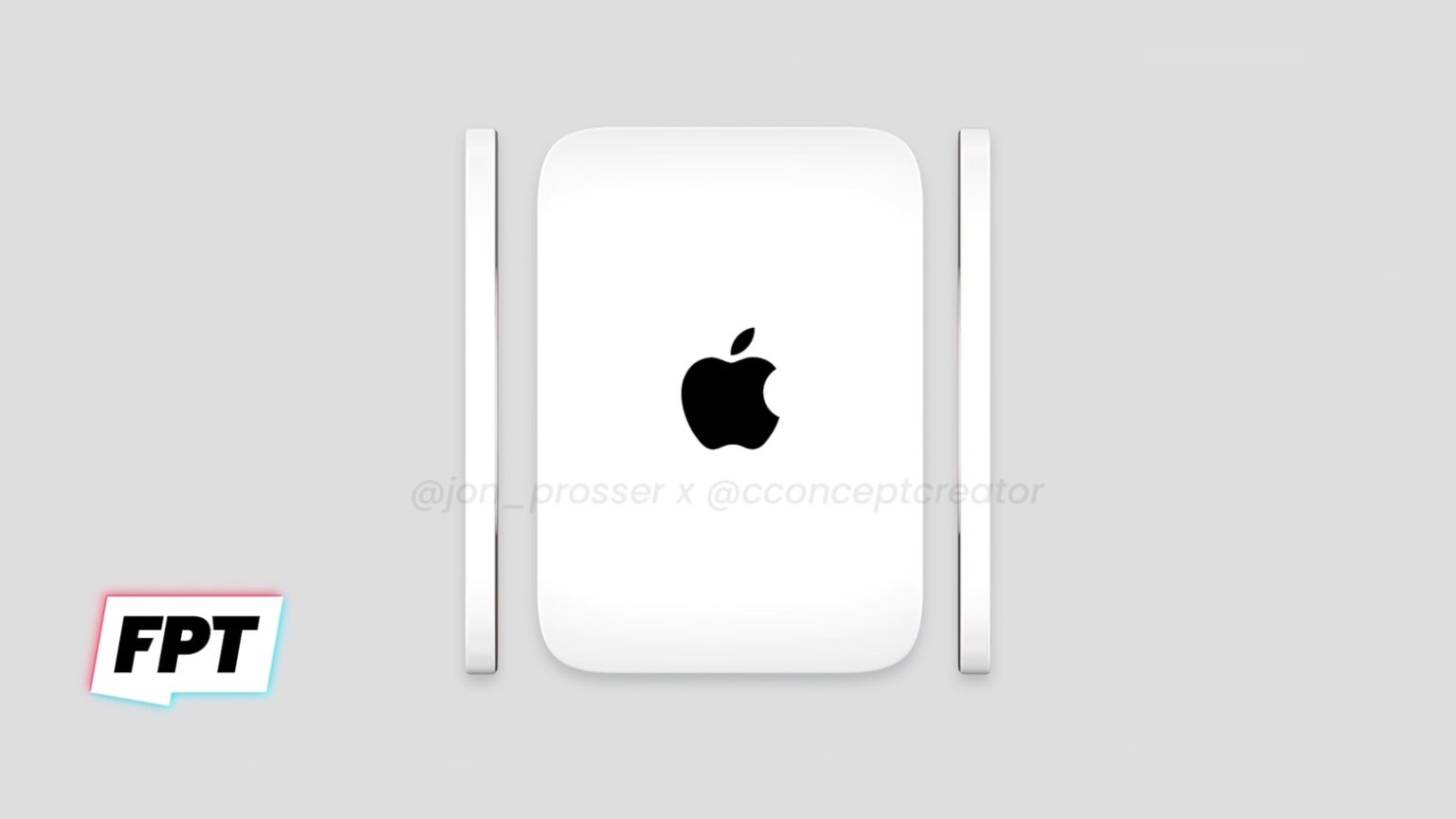 An Apple MagSafe power bank render from ‘Front Page Tech’