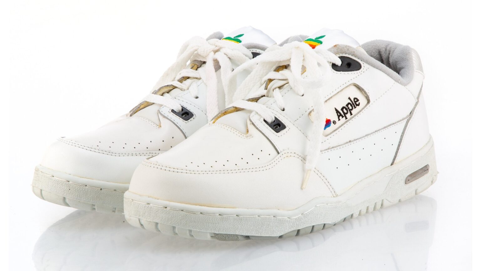These ultra-rare Apple Computer Sneakers might auction for big bucks