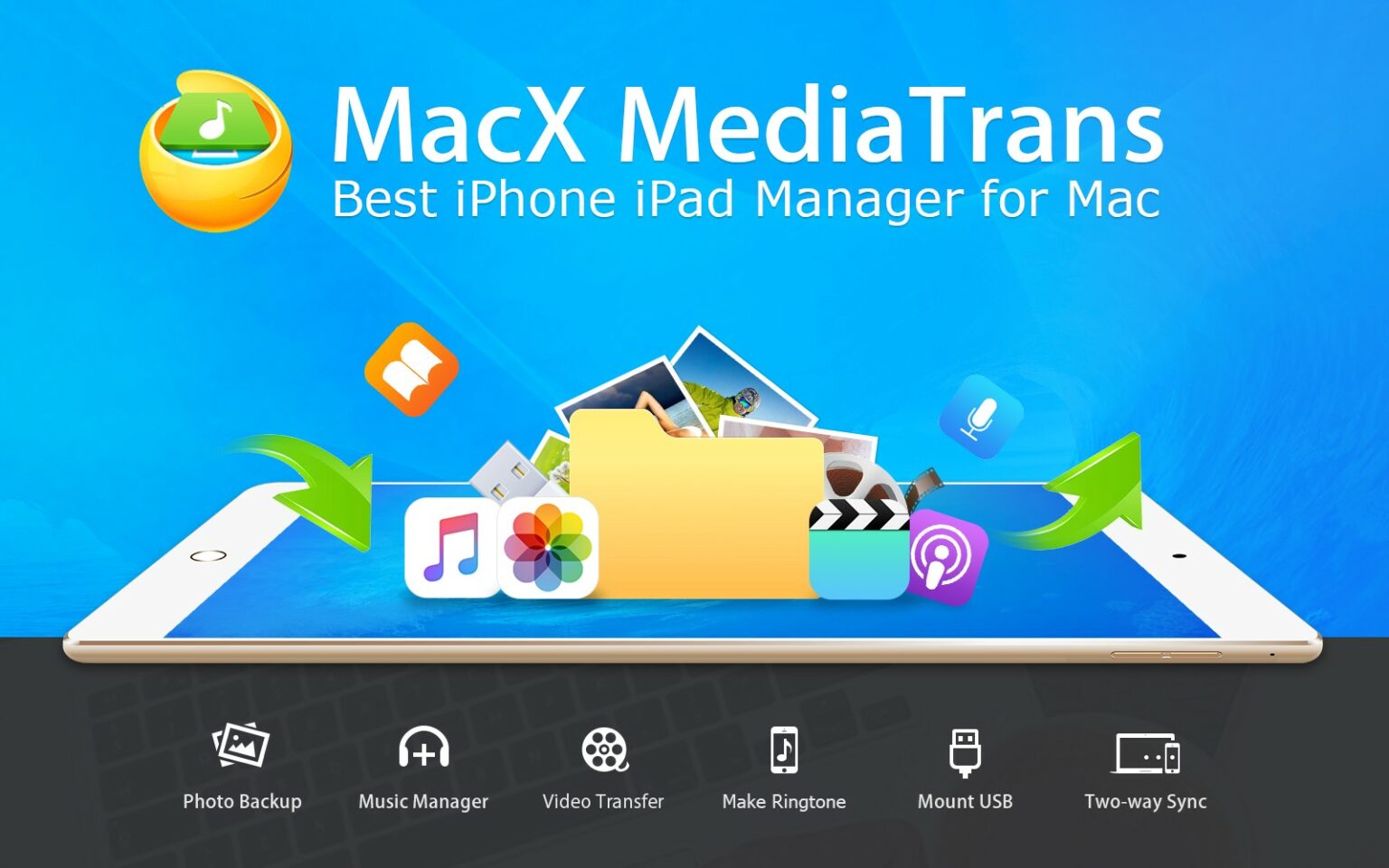 Digiarty offers a free giveaway of MacX MediaTrans.