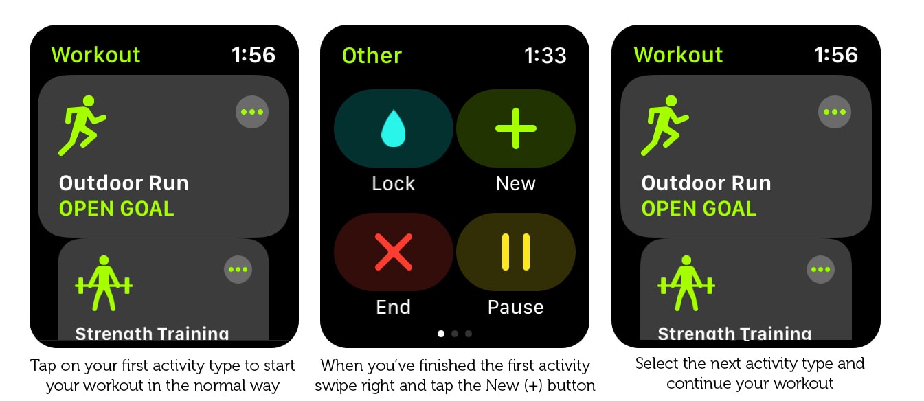 How to add Apple Watch workout activities
