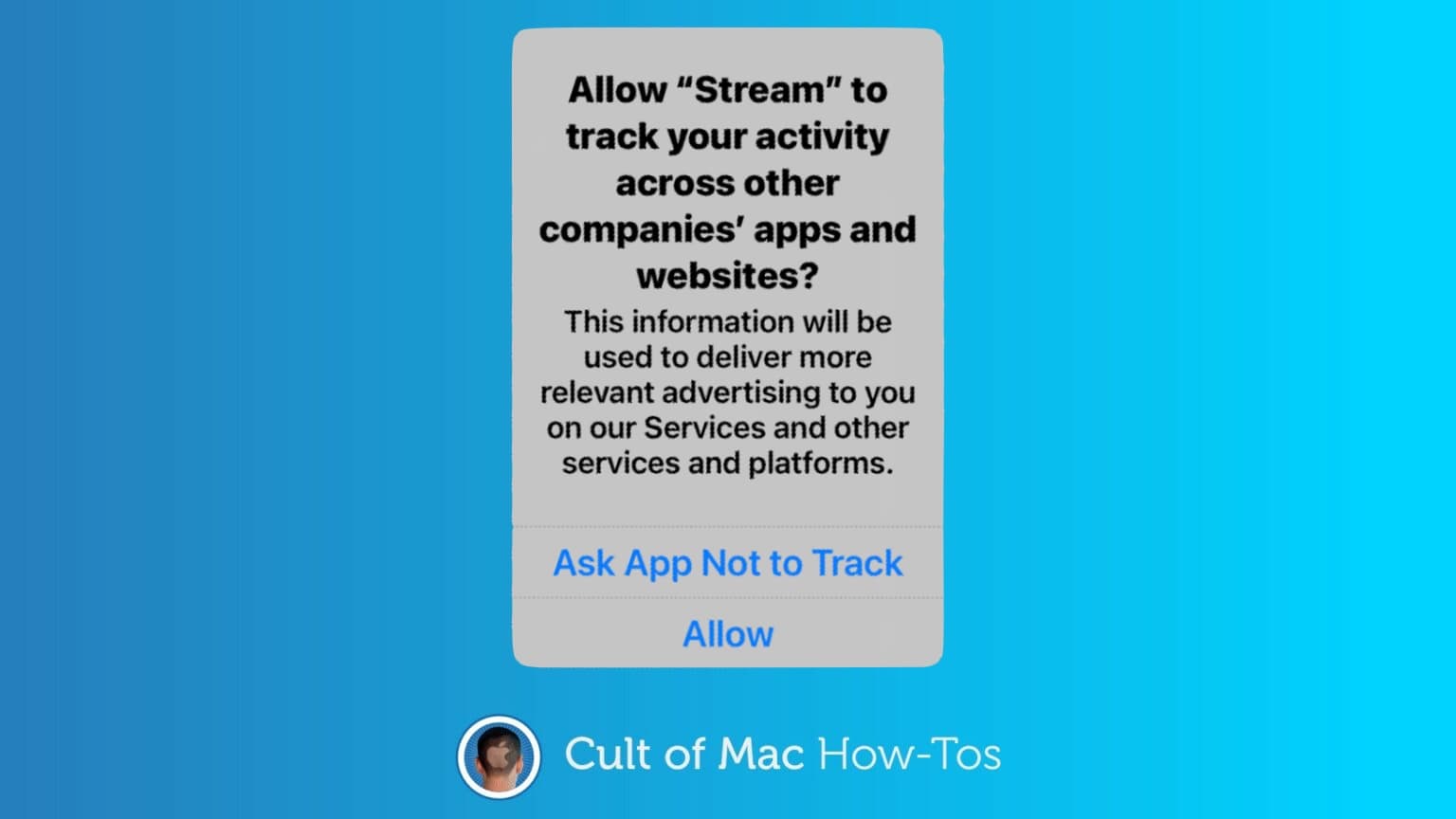 How to allow/prevent apps tracking you