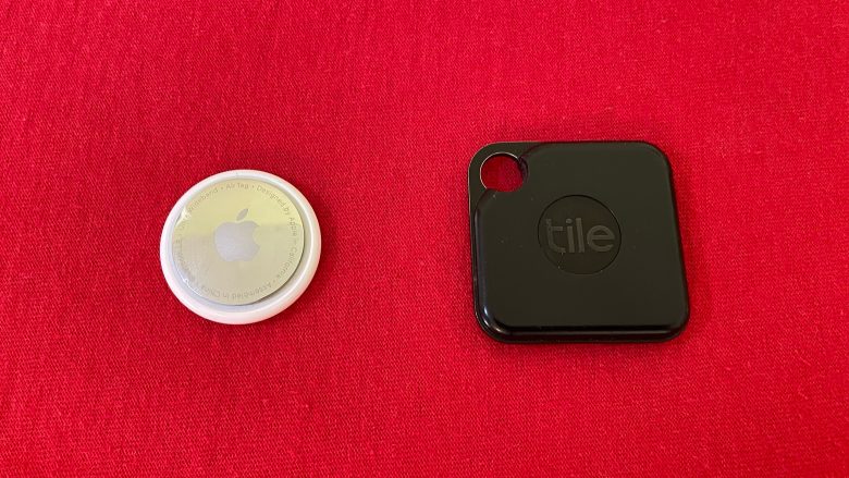 A comparison of Apple AirTag vs. Tile Pro: AirTag is small and sleek. But Tile Pro has the hole that almost every user will want.