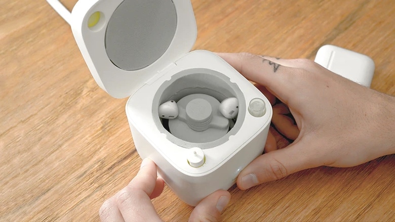 Tiny AirPods washing machine looks cute as can be