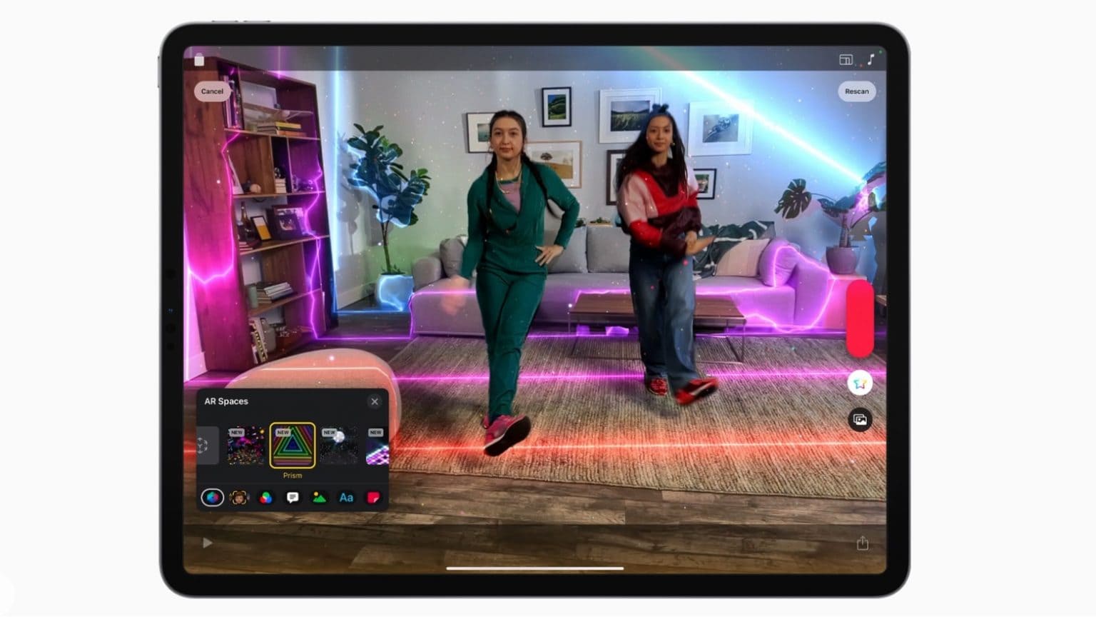 Apple Clips adds AR Spaces for augmented reality video recording