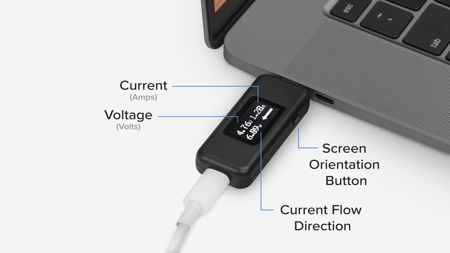 Plugable USBC-Vameter diagnoses your charging woes