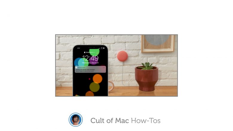 Find your iPhone with Google Assistant