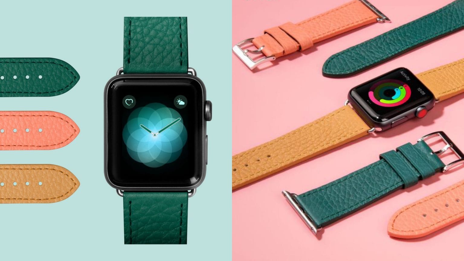 Laut Milano leather bands for Apple Watch