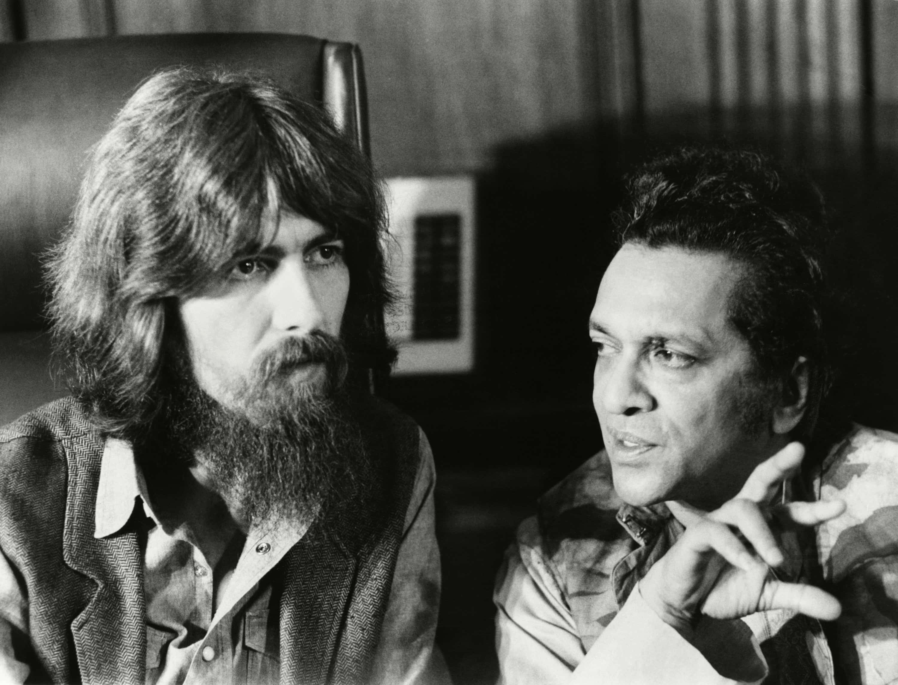 George Harrison and Ravi Shankar in <em>1971: The Year That Music Changed Everything</em>