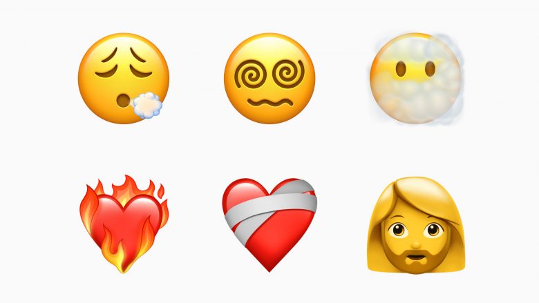 iOS 14.5 brings six new emoji, including face exhaling, face in clouds, and face with spiral eyes. They really should have released it on 4/20.