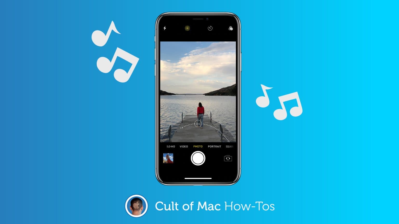 Record video while playing music on iPhone