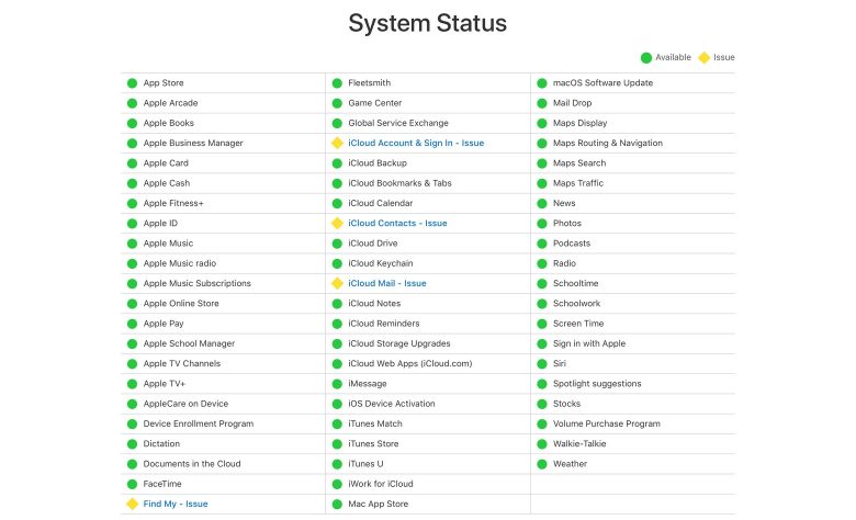 Apple Services down May 4 2021 Not just you: Several Apple online services are having ‘issues’