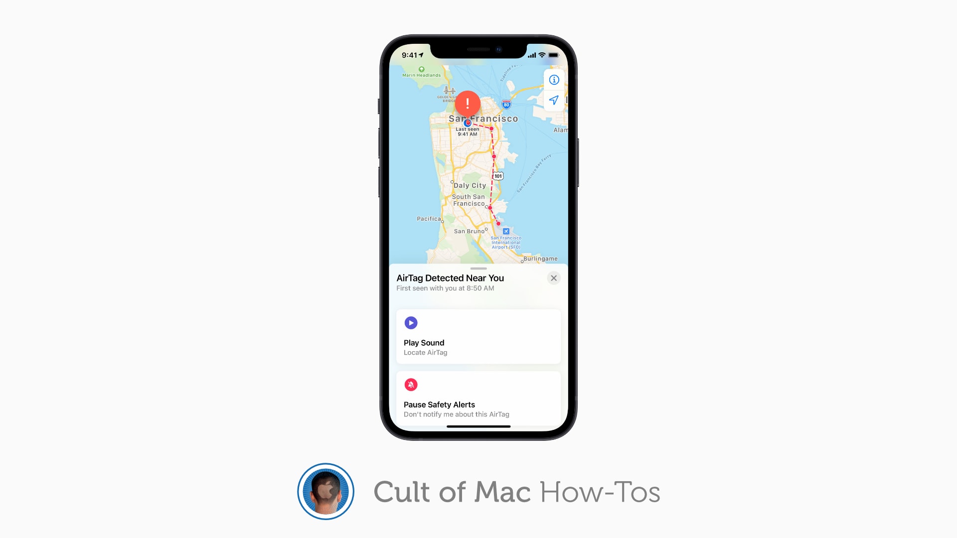 Prevent an unknown AirTag from tracking you