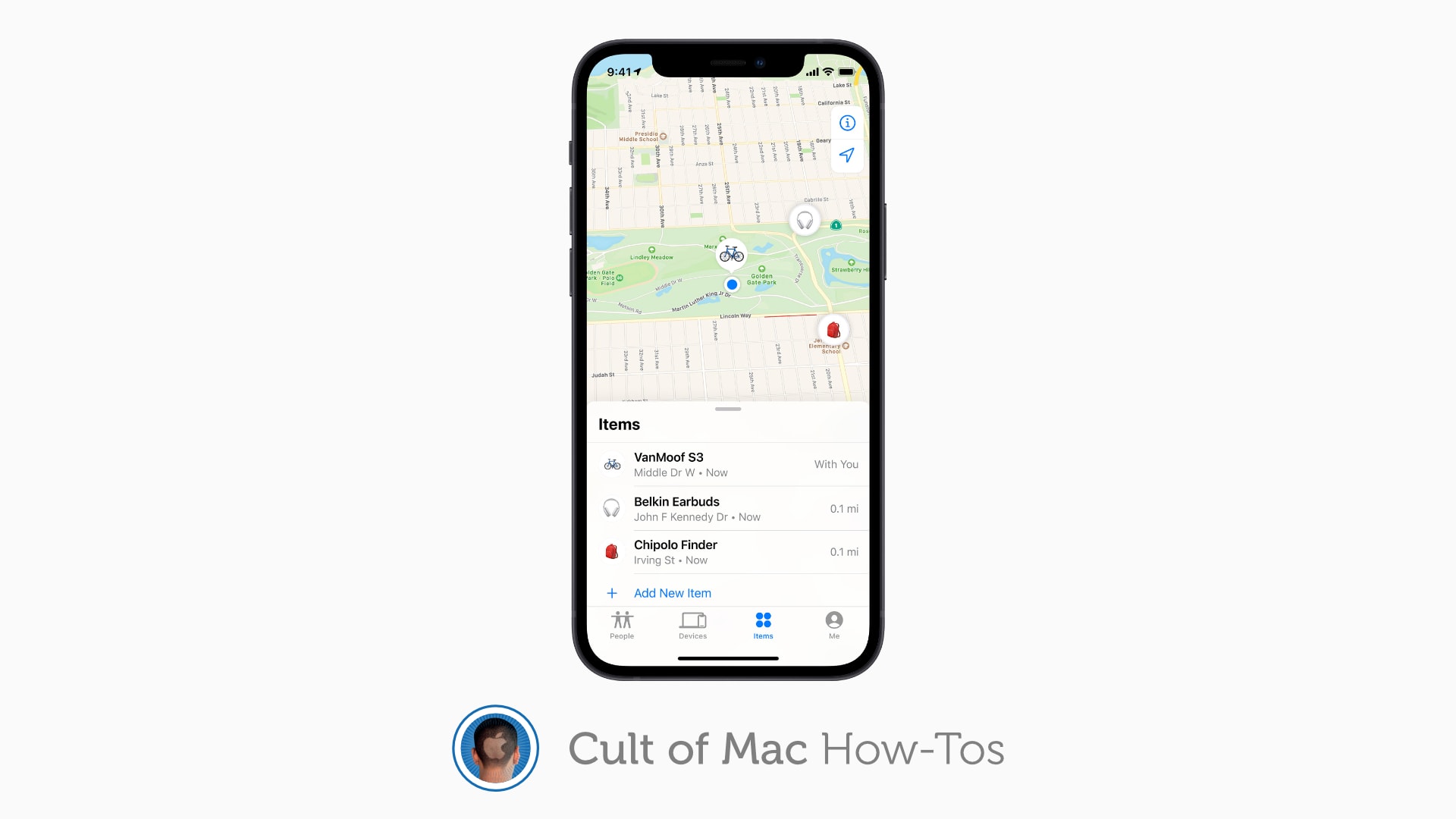 How to enable Lost Mode for AirTag