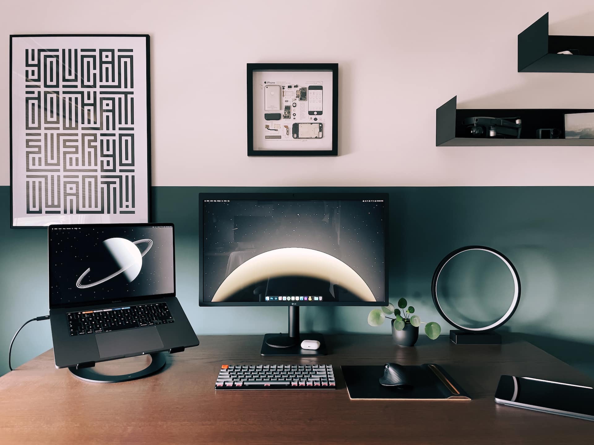 Dress it up with a deconstructed iPhone, a drone and custom wallpapers