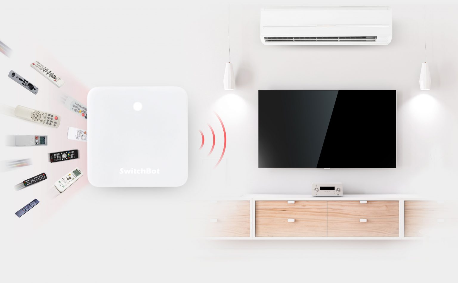 SwitchBot Hub Mini simplifies and enhances your home automation.