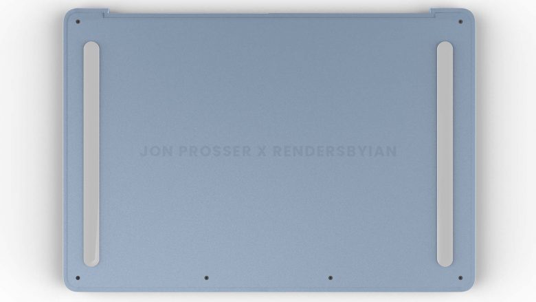 MacBook Air renders: That's a different-looking bottom.