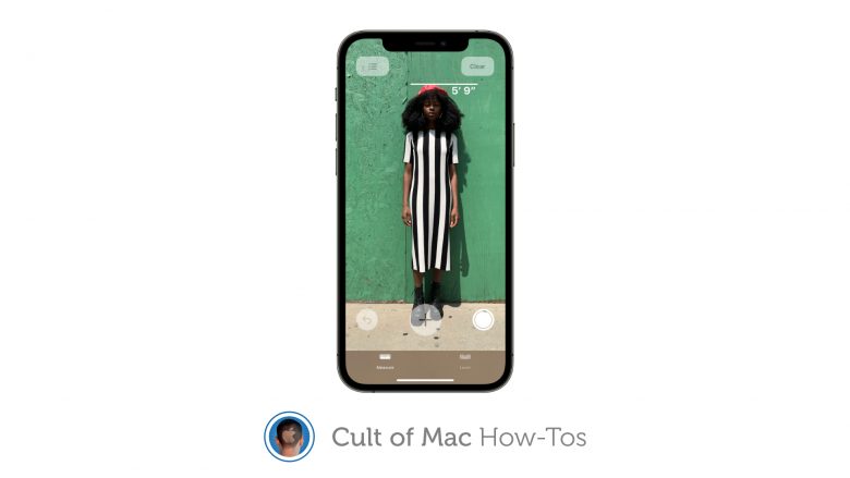 How to measure height with iPhone 12 Pro
