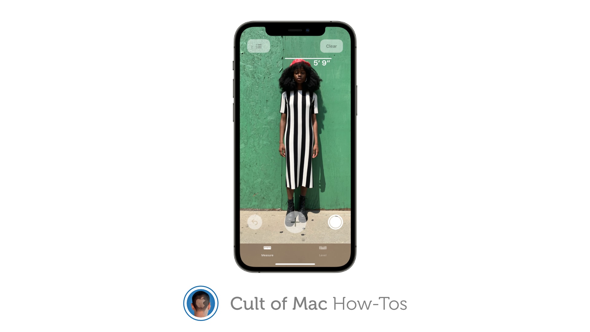 How to measure a person's height with iPhone 12 Pro