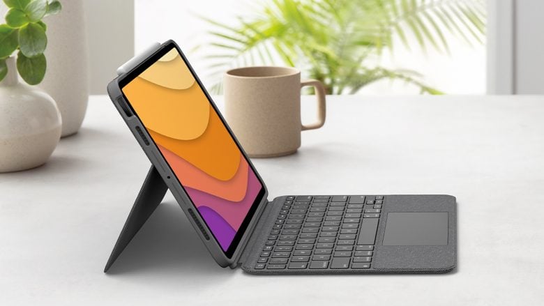 Logitech Combo Touch for iPad Air 4 adds keyboard, trackpad without Bluetooth