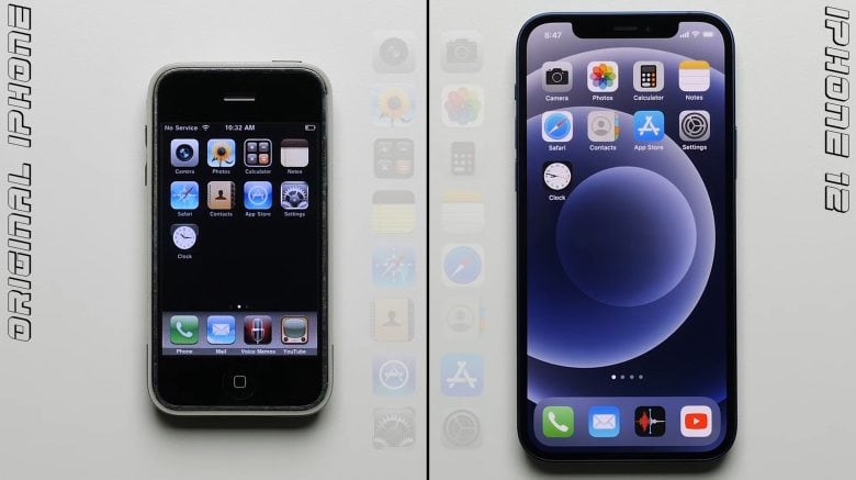 Original iPhone was a complete slug compared to iPhone 12