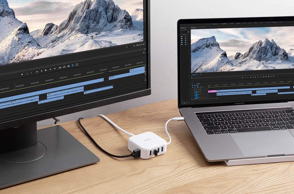 Anker 5-in-1 USB-C hub and charger