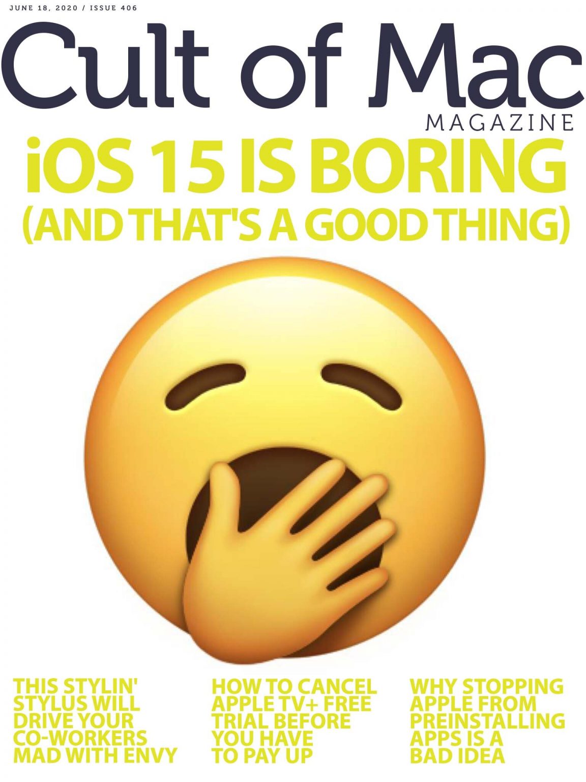 Cult of Mac Magazine: iOS 15 is boring (and that's a good thing).