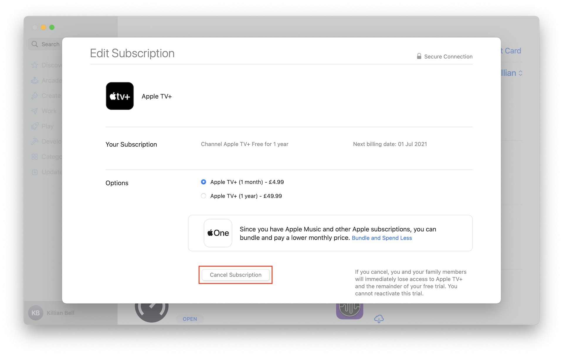 How to cancel Apple TV+ free trial