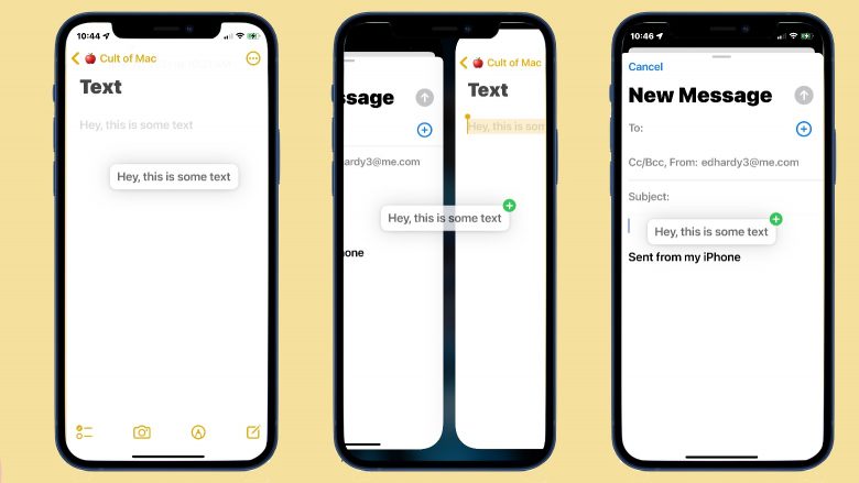 Hands on: iOS 15 drag and drop between apps works brilliantly