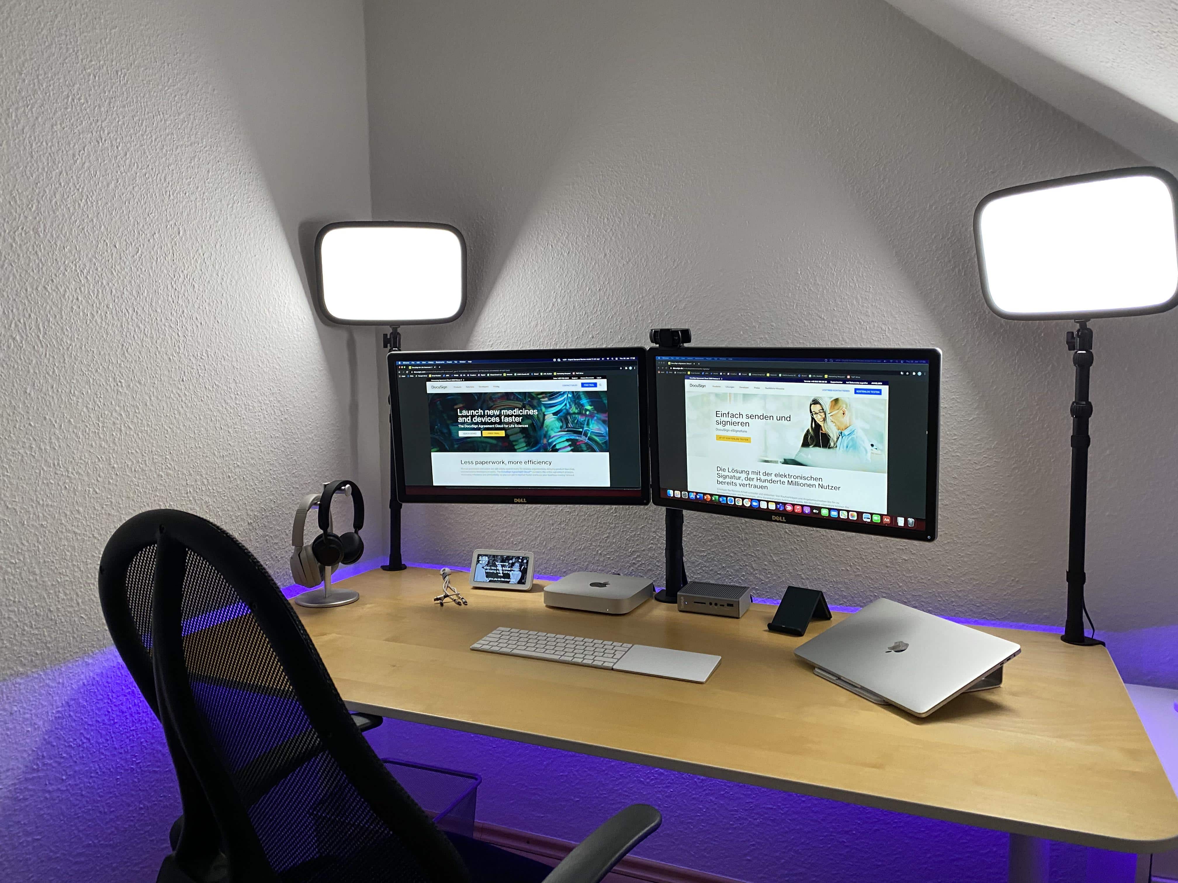 You, too, can have a clean, well-lighted place for Zoom calls.