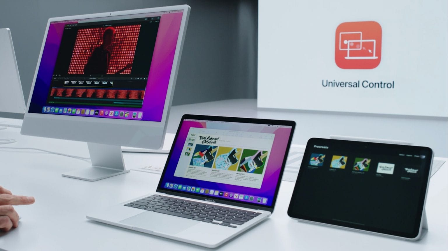 Universal Control is part of macOS Monterey and iPadOS 15.