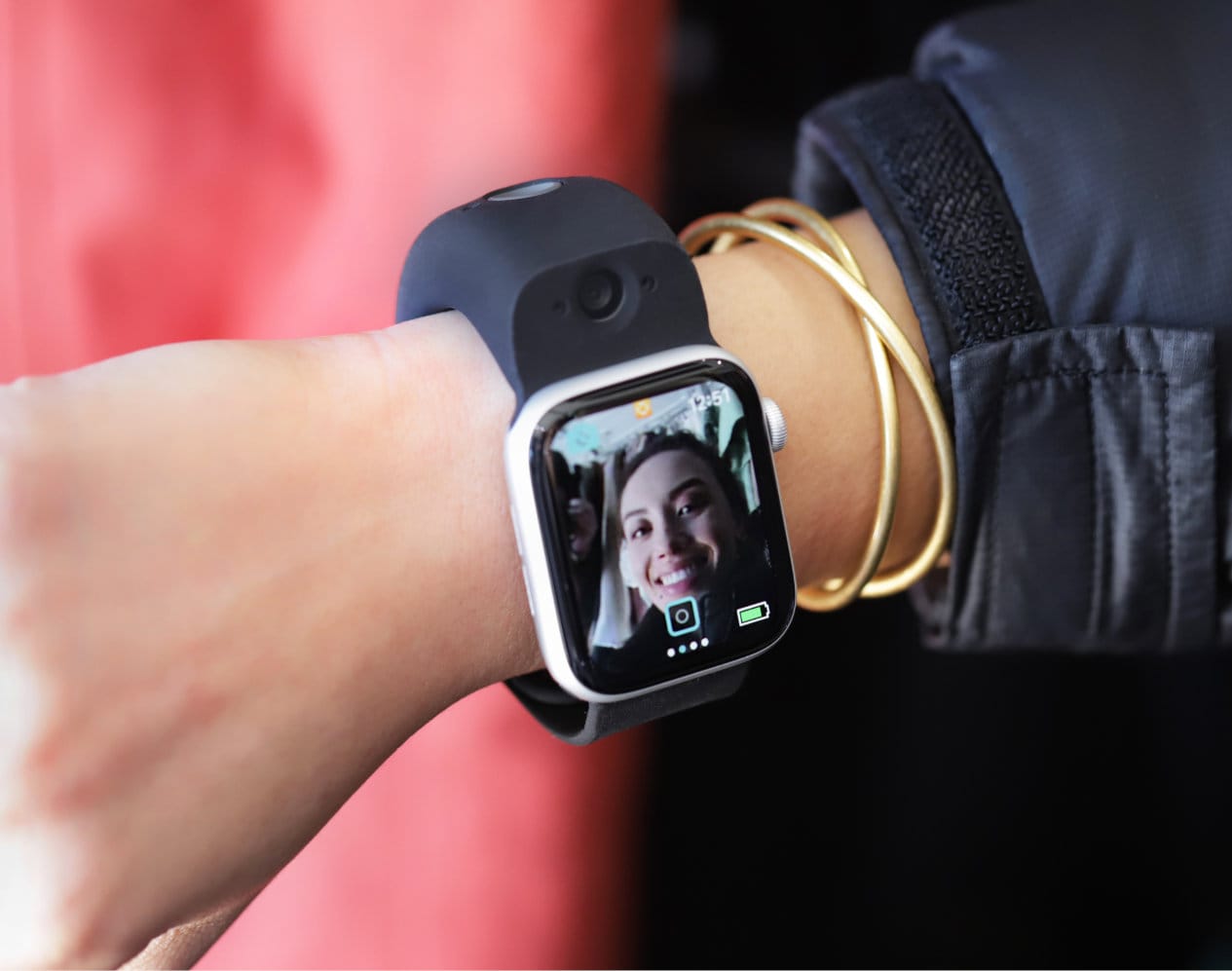 Wristcam gives your Apple Watch dual cameras and live video messaging.