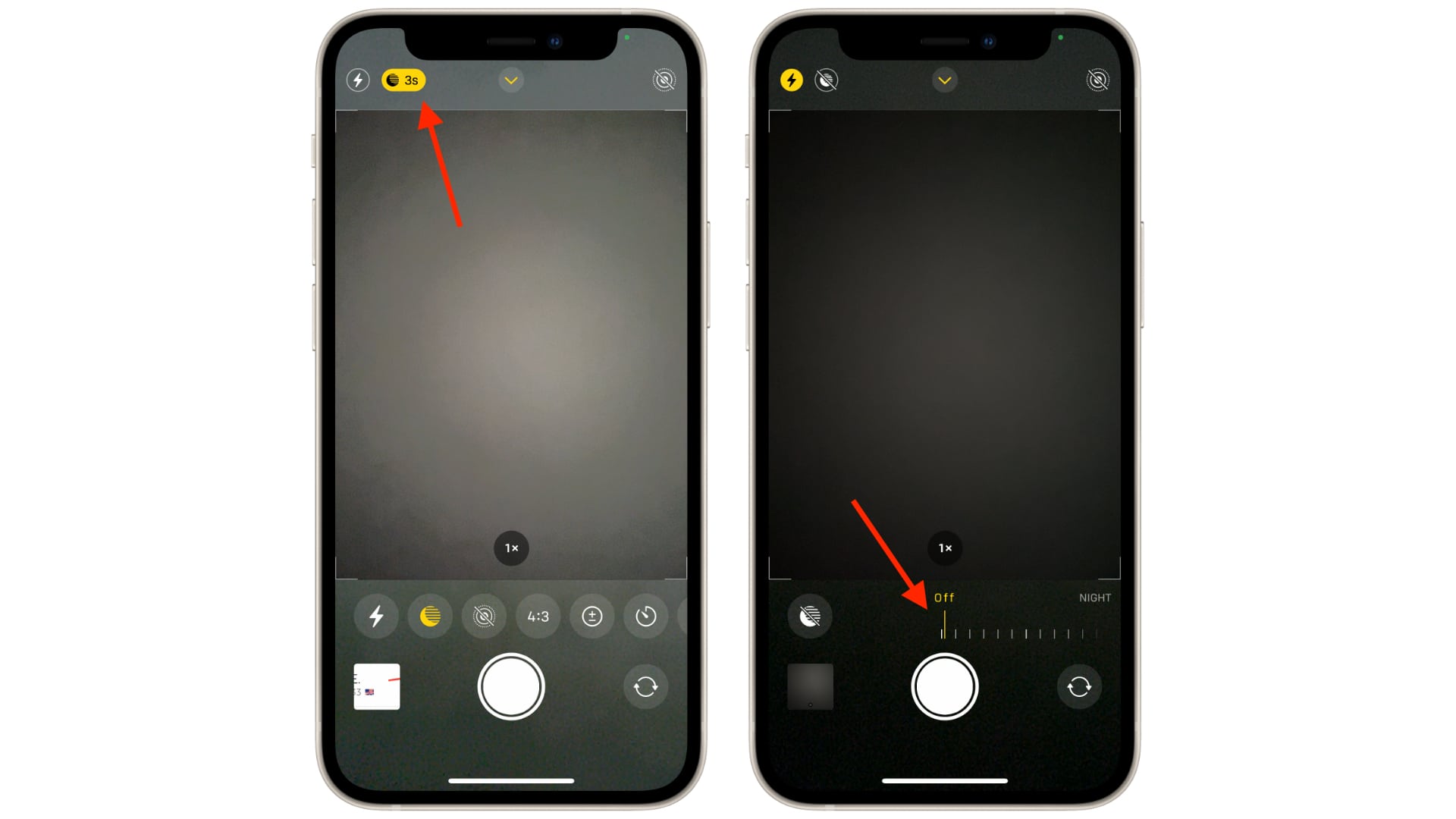 How to disable iPhone's Night mode