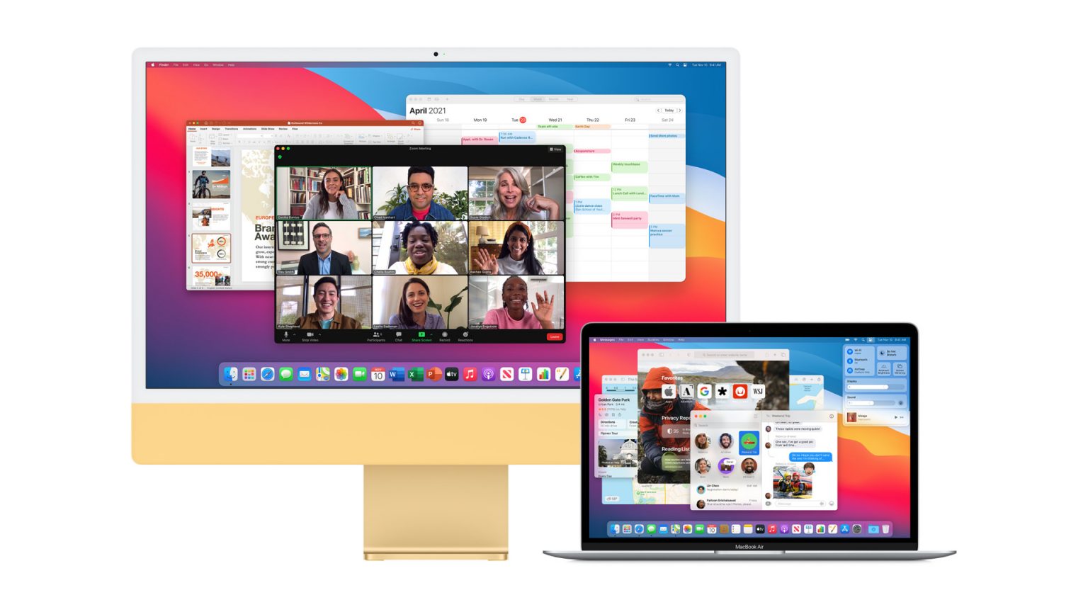 macOS Monterey turns a second Mac into an external display