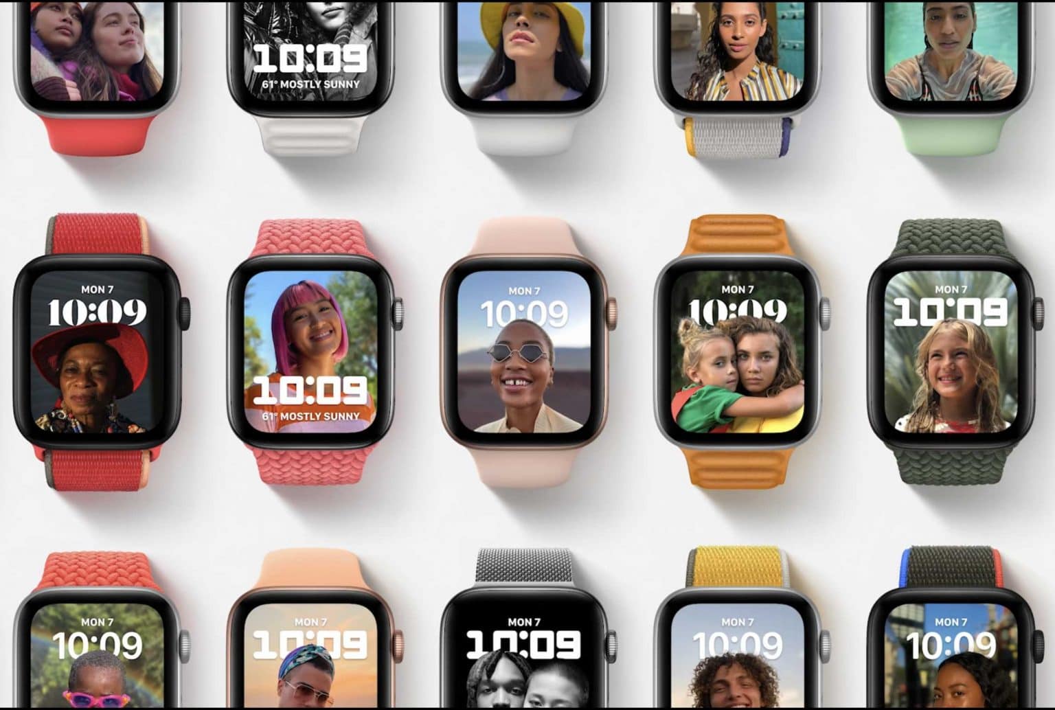 watchOS introduces a new Portrait mode watch face with depth effect