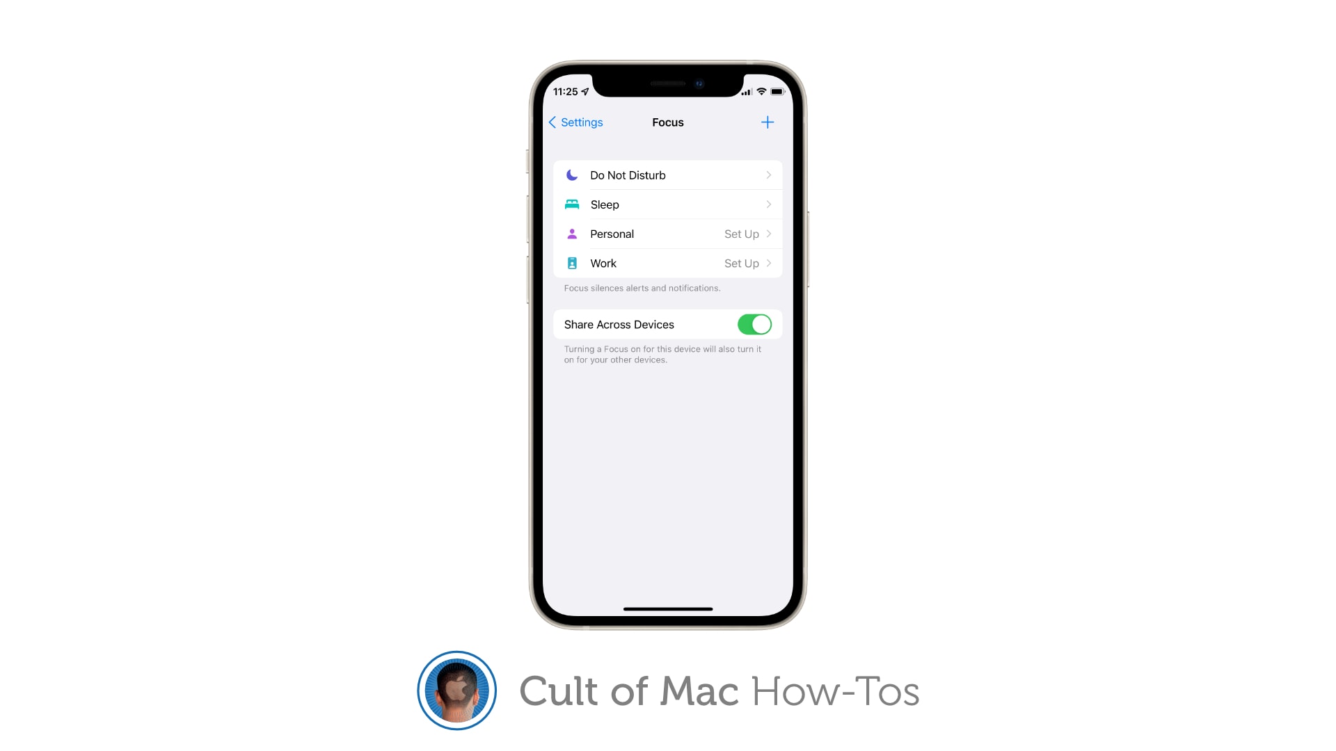 Create and customize Focus modes in iOS 15
