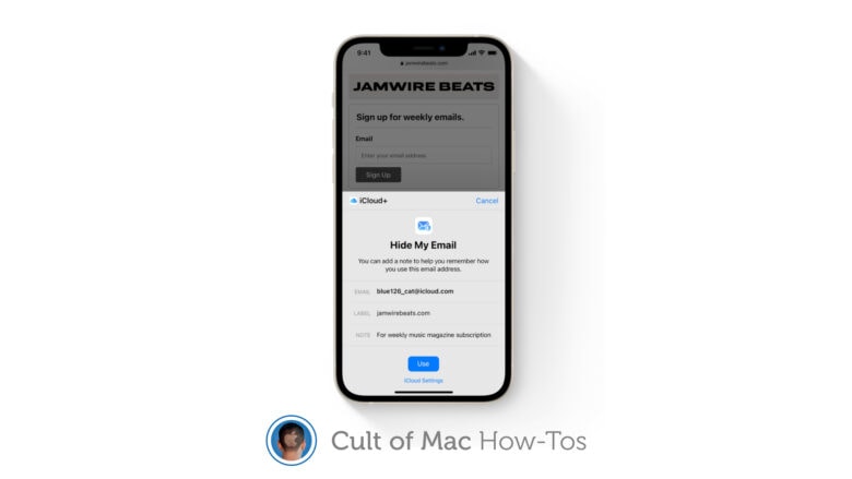 How to use Hide My Email