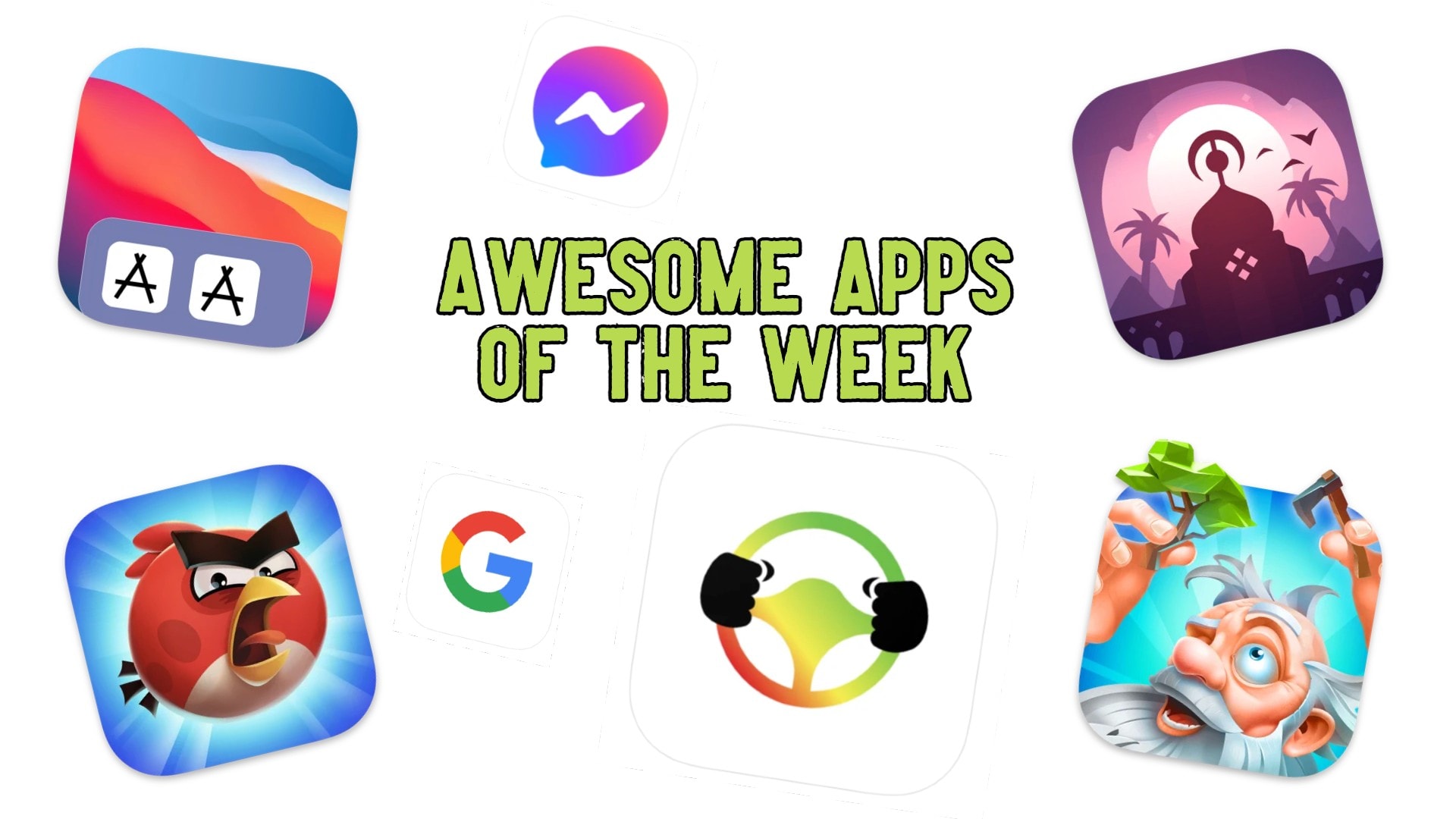 Apple Arcade delivers blasts from the past, but there's new stuff in the App Store this week as well.