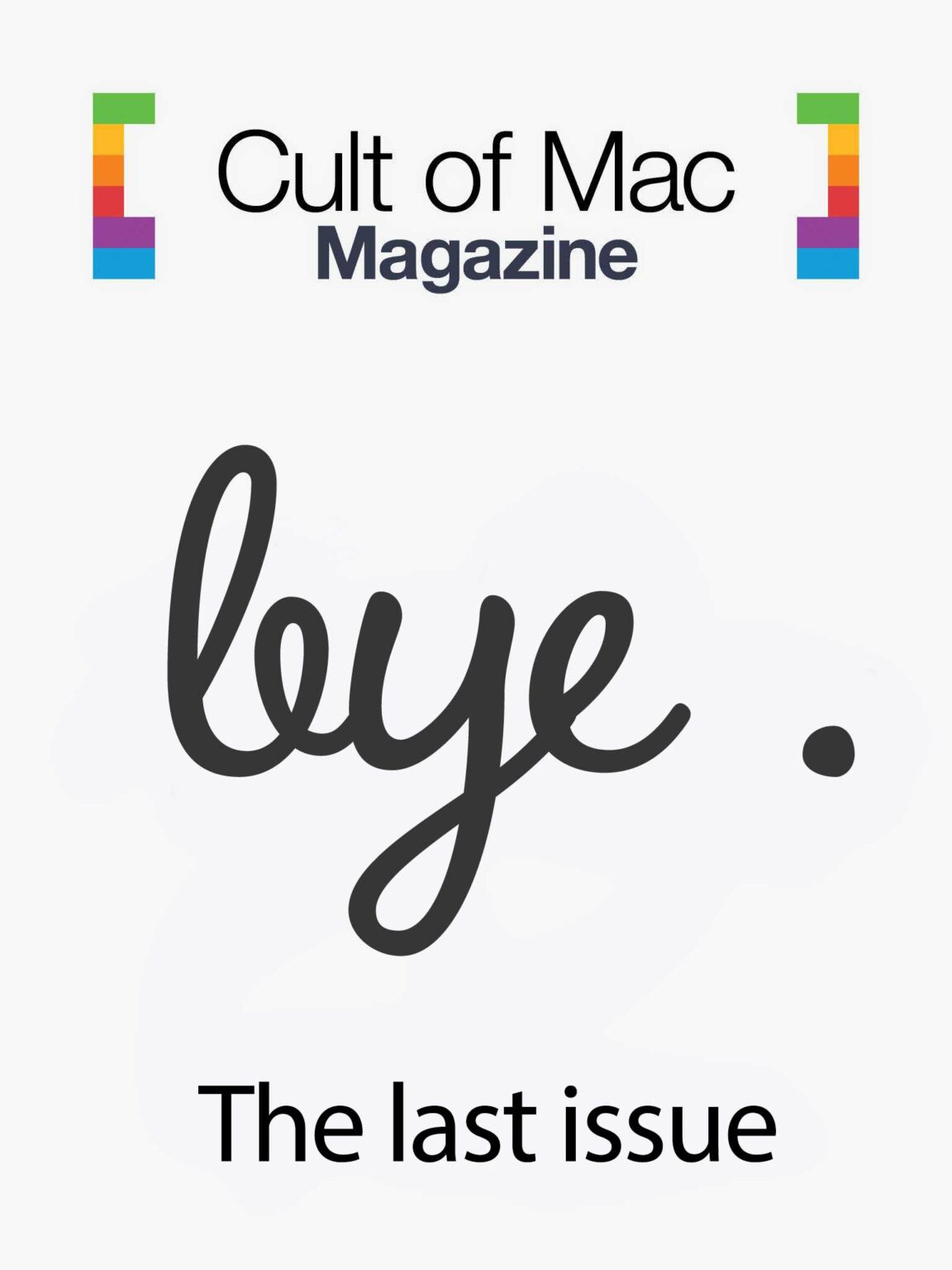 Cult of Mac magazine last issue cover