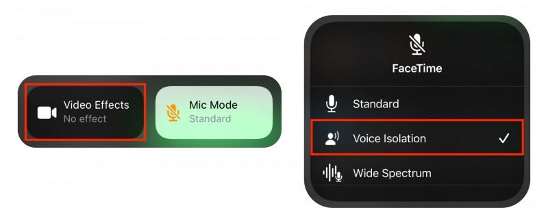 How to enable voice isolation for FaceTime calls in iOS 15