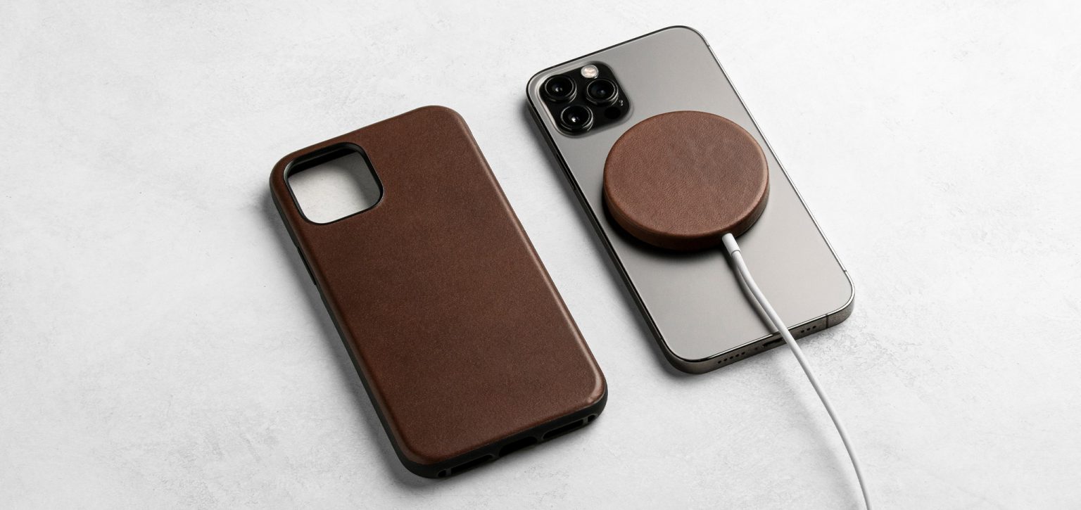 Nomad offers a new leather case for your Apple MagSafe Charger.