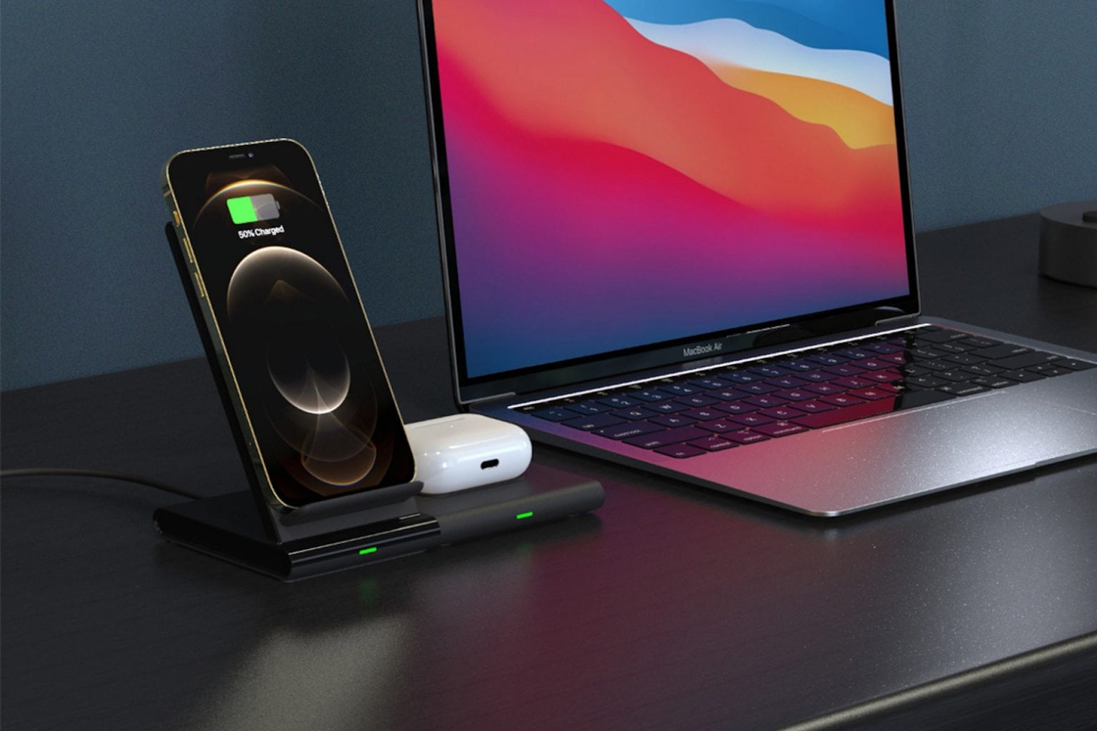 Charge all your devices wirelessly with this sleek station